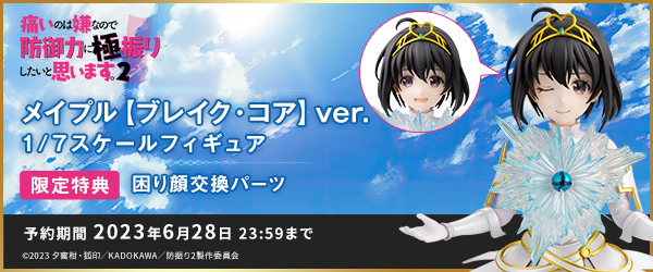 「痛いのは嫌なので防御力に極振りしたいと思います。2」 メイプル ブレイク・コアver