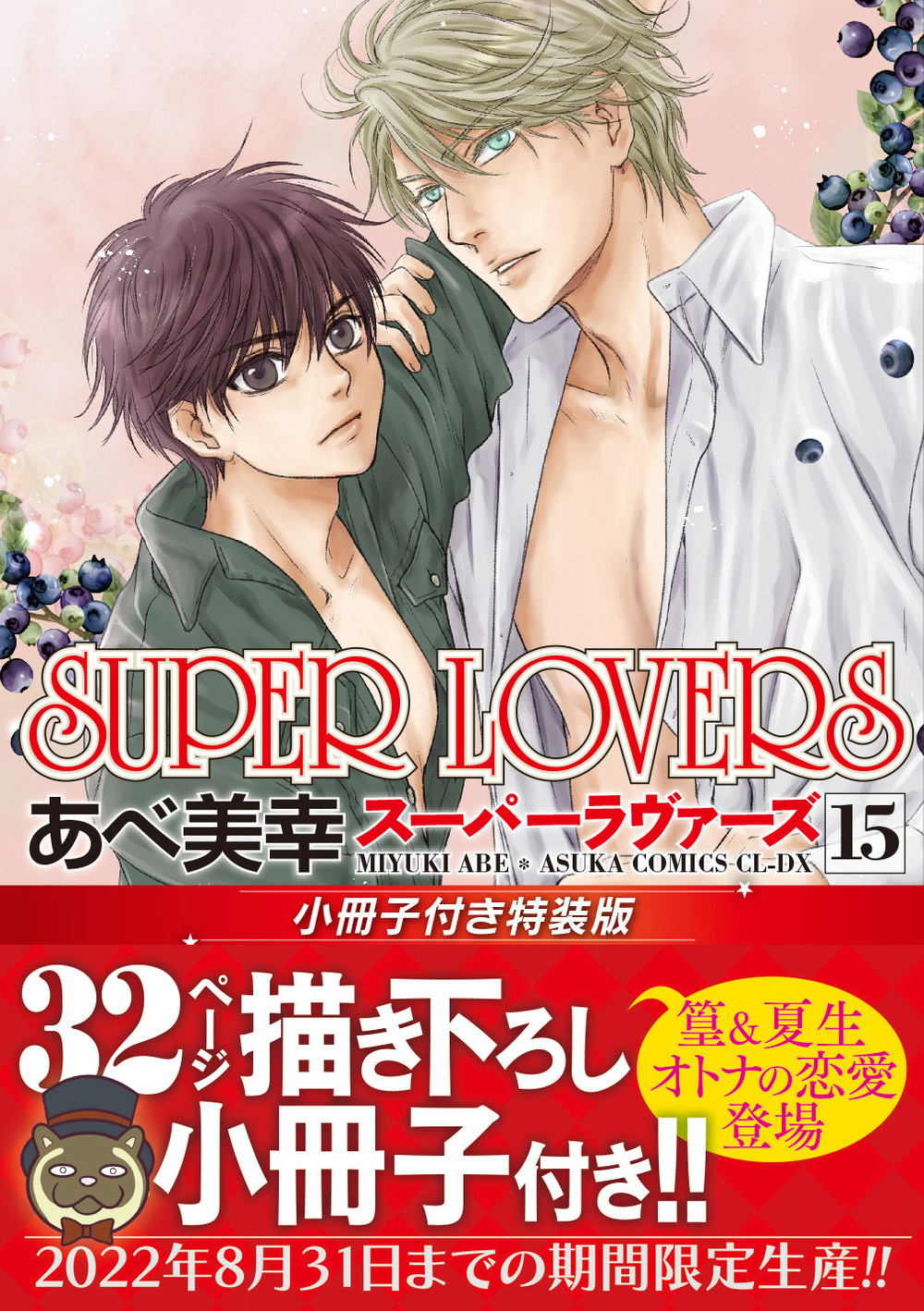 SUPER LOVERS 第１５巻 小冊子付き特装版」あべ美幸 [あすかコミックス